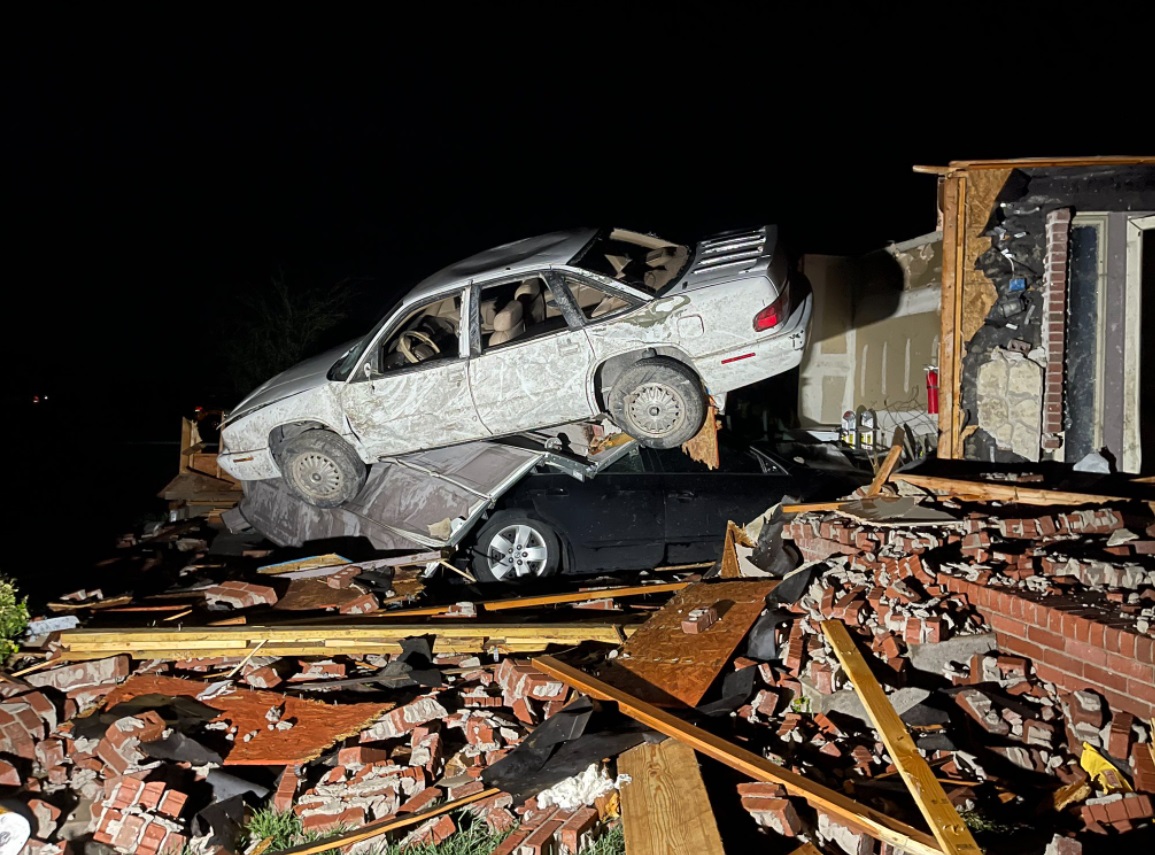PHOTO Andover Kansas Took A Direct Hit From Tornado What's Left Of