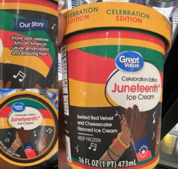 PHOTO Celebrate Edition Ice Cream At WalMart