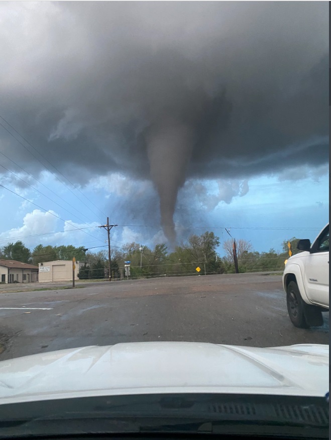 PHOTO Of Andover Kansas Tornado From Highway 54 Off S Prairie Creek Road