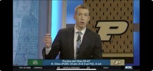 PHOTO Robbie Hummel On BTN Wearing Suit That Matches Purdue Logo