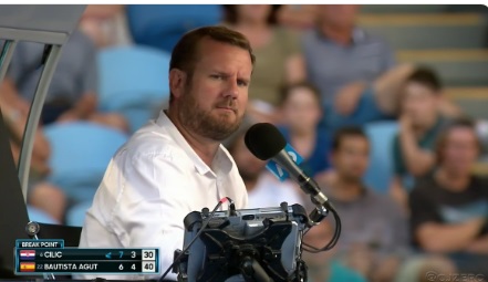 Chair Umpire Curtis Axel