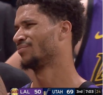 Josh Hart With The Most WTF Face Ever