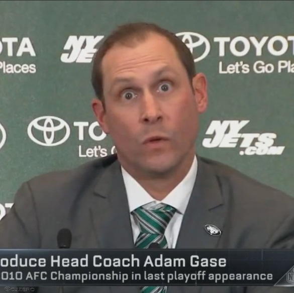 PHOTO Adam Gase Deer In Headlights Look During Introductory Press Conference