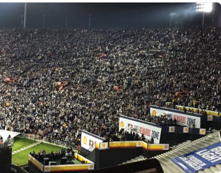 PHOTO Entire Section At Coliseum Is ALL Cowboys Fans