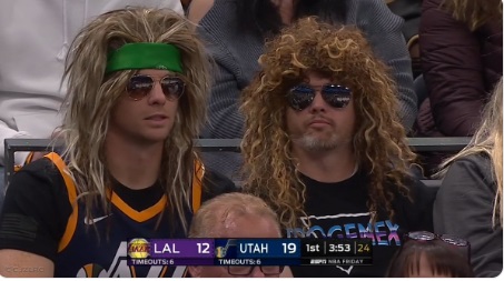 PHOTO Jazz Fans With Heavy Metal Hair