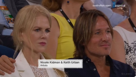 PHOTO Nicole Kidman Keith Urban At Australian Open