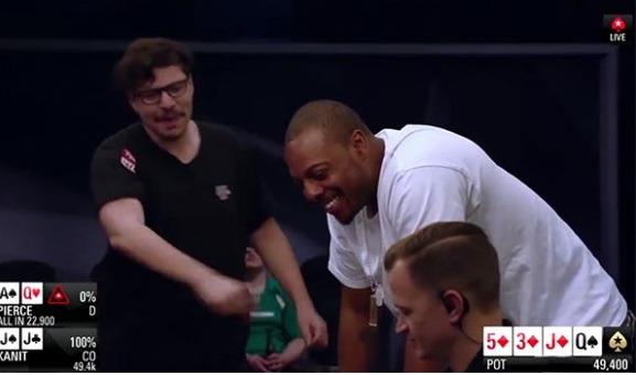 PHOTO Paul Pierce Playing Professional Poker