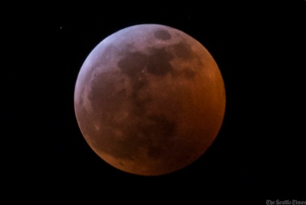 PHOTO View Of Lunar Eclipse From Seattle