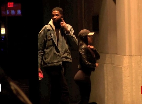 PHOTO Cameras Caught Jordyn Woods Out And About With Tristan Thompson In Cleveland