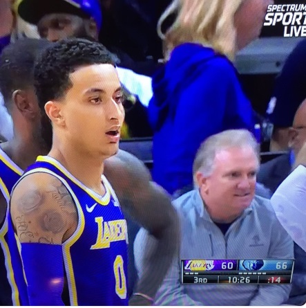 PHOTO Sean And Leigh Anne Tuohy Courtside For Lakers Grizzlies