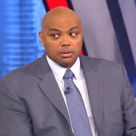 PHOTO Charles Barkley Looking At Shaq Like He Wants To Punch Him