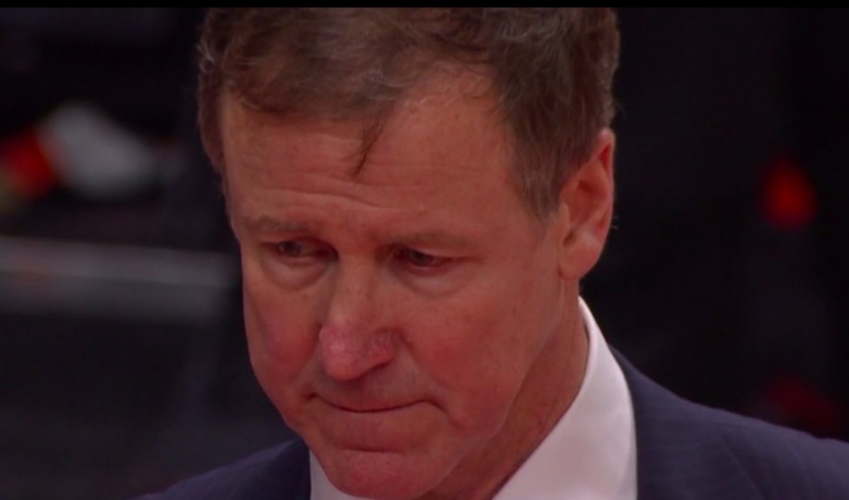 PHOTO Look At Terry Stotts Somber Face After Jusuf Nurkic Breaks His Leg