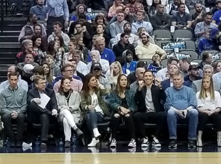 PHOTO Close Up Of Steve Nash's Side Chick Sitting Courtside