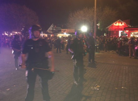 PHOTO SWAT Moving In On Broadway St In Lubbock As Fans Get Roudy