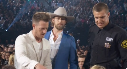 PHOTO BBMA's Security Guard Rob Gronkowski