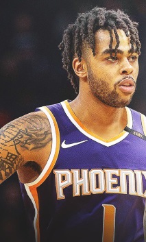 PHOTO D'Angelo Russell In A Phoenix Suns Jersey