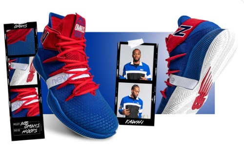 PHOTO Kawhi Leonard's UGLY Clippers Themed New Balance Shoes That Sold Out In One Minute