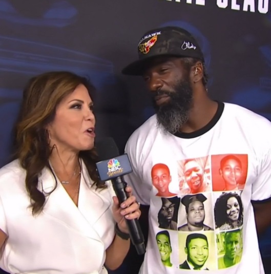 PHOTO Ed Reed Wearing Crazy Shirt At HOF Game