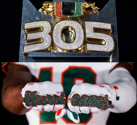 PHOTO Miami Hurricanes Touchdown Rings Are Real Gold