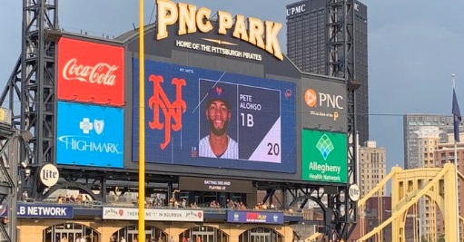 PHOTO Pirates Show Wrong Picture Of Pete Alonso At PNC Park