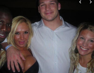 PHOTO Brian Urlacher Cheated On His Ugly Wife With Another Blonde