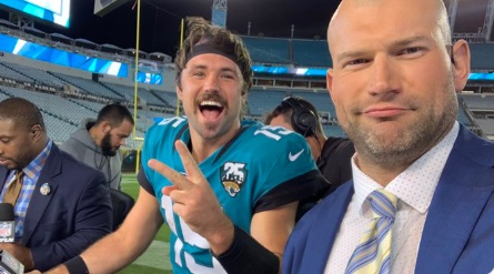 PHOTO Gardner Minshew Didn't Sweat At All After Playing 4 Quarters Of Football