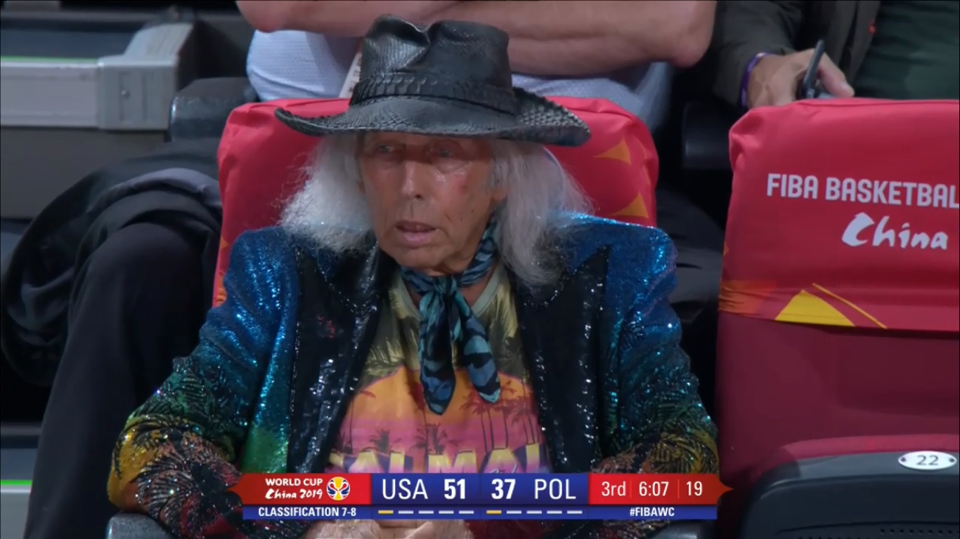 PHOTO Jimmy Goldstein At USA Poland Game In China