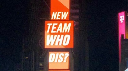 PHOTO Odell Beckham Has A Billboard In NYC That Says New Team Who Dis