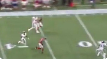 Still Shot Photo Falcons Deep Safety Was Nowhere To be Found On Agholor Catch