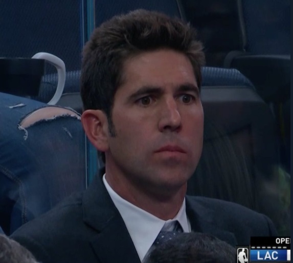 PHOTO Bob Myers Troubled Look On His Face Watching Warriors Lose