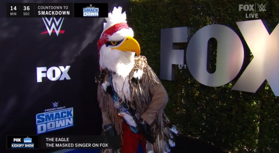 PHOTO FOX Shows Someone Dressed Up Like A Bird On Smackdown