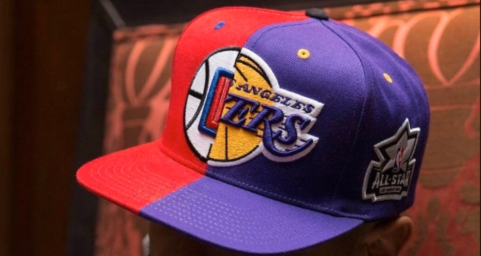 PHOTO Half Lakers Half Clippers Hat