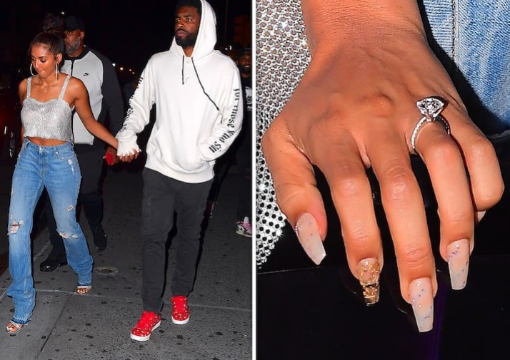 PHOTO Kyrie Irving Bought His Girlfriend A Million Dollar Engagement Ring