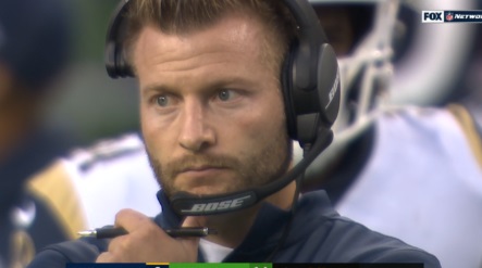 PHOTO The First Ever Sean McVay Struggle Face