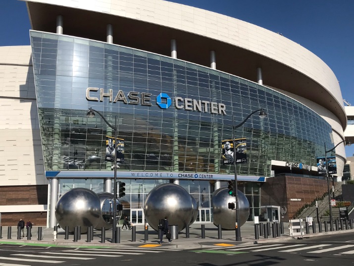 PHOTO The View Outside Chase Center In San Francisco Looks Incredible