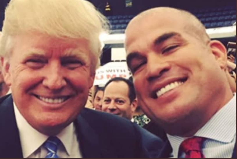 PHOTO Tito Ortiz With Donald Trump