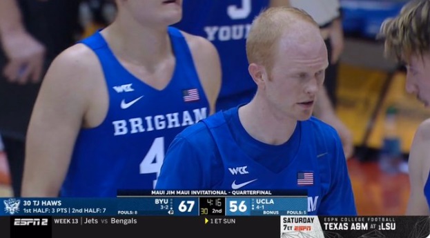 Bill Walton Calls Albino BYU Player The Most Unlikely Physical Specimen