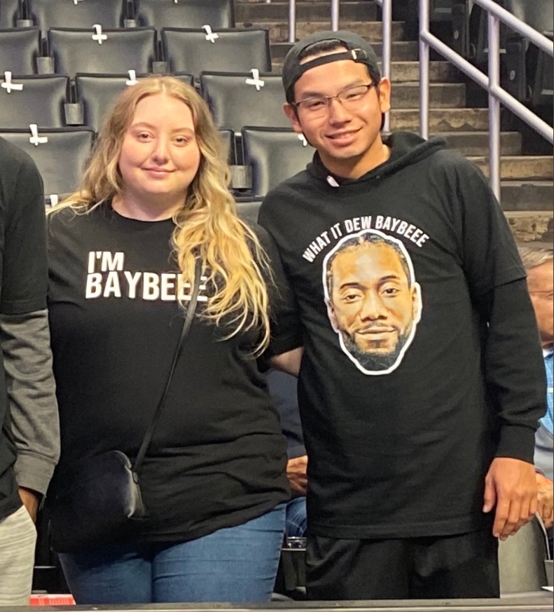 PHOTO Clippers Fan Wearing What It Dew Baybee Hoodie To Support Kawhi Leonard