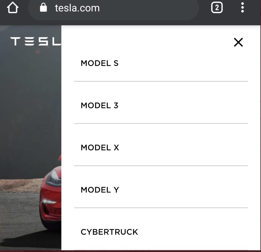 PHOTO Cybertruck Is Now Listed On Tesla's Website