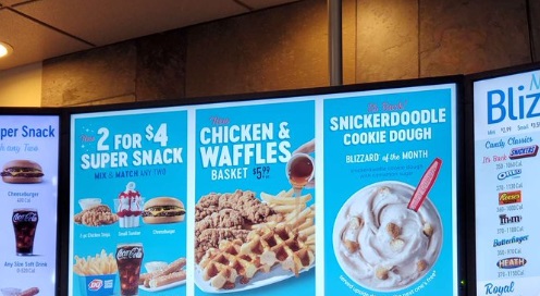 PHOTO Dairy Queen Is Now Selling Chicken And Waffles For 5.99