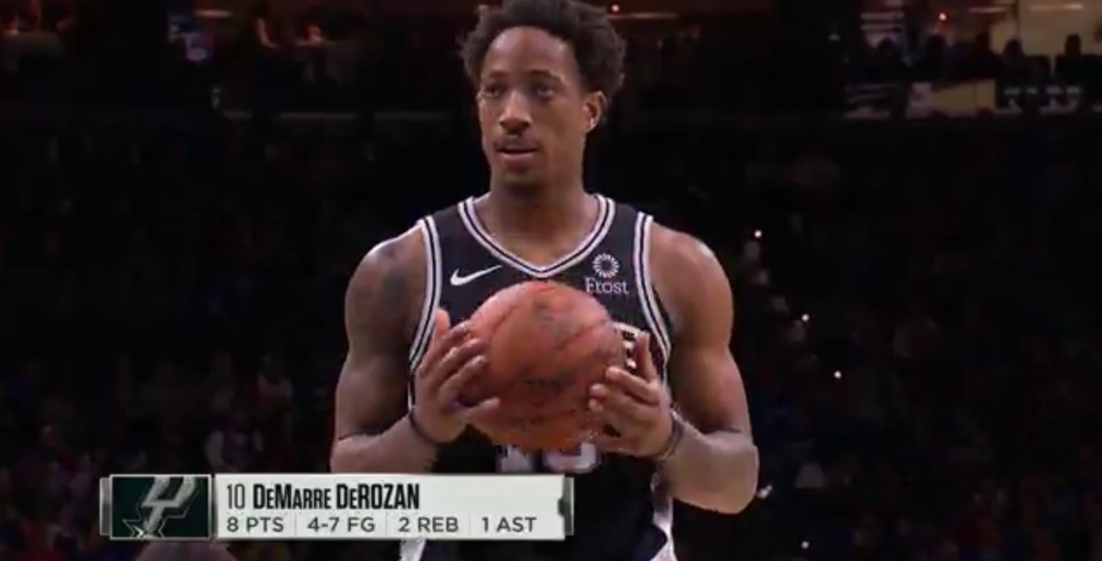 PHOTO ESPN Spells Demar Derozan Name Demarre And Puts It On TV