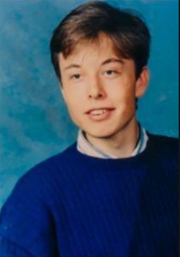 PHOTO Elon Musk Looked Like A Genius In Middle School Year Book