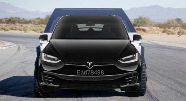 Photo Front View Of How Much Shorter The Tesla Model X Is