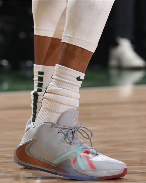 PHOTO Giannis' Nike PE Colorways Look Like A Frosted Cupcake