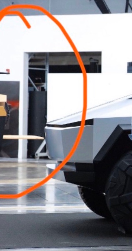 PHOTO Mystery Tesla Cybertruck With Something On The Bed