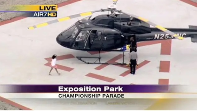 PHOTO Of Kobe Bryant's Helicopter