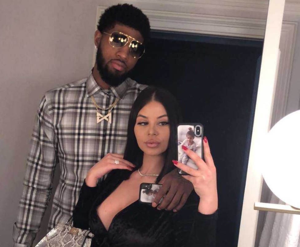 PHOTO Paul George's Baby Mama Has A Picture Of Their Child On Her Phone Case