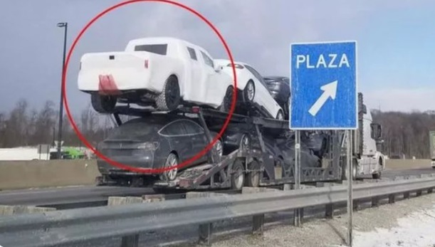 PHOTO Tesla Cybertruck Already Spotted On A Tow Truck