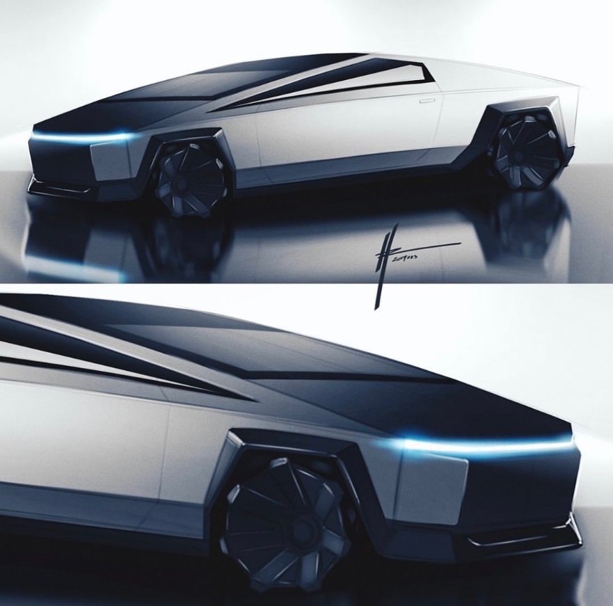 PHOTO Tesla Cybertruck Coupe