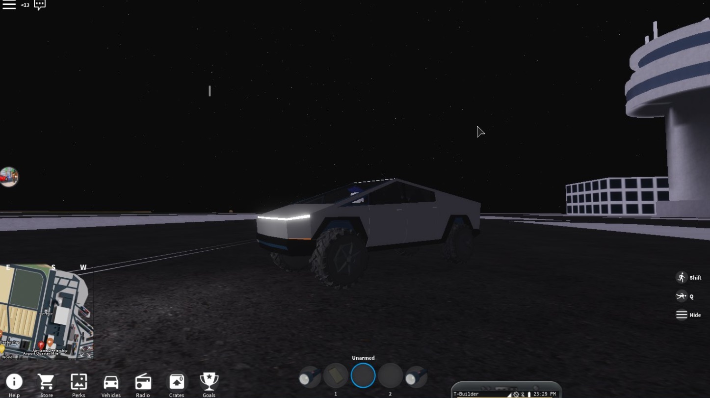 PHOTO Tesla Cybertruck In Roblox